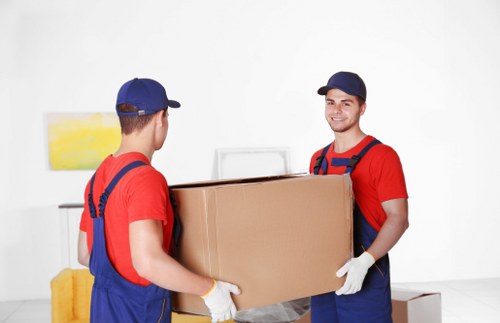 Commercial removals service for a business move in Kingsbury