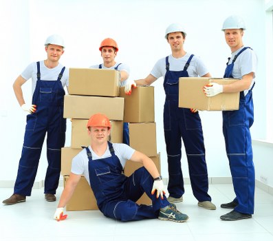 Household items prepared for storage in Kingsbury